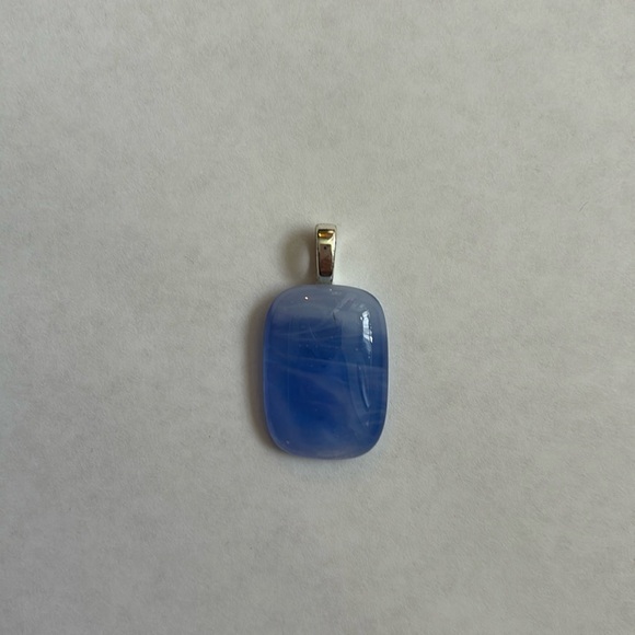 Blue stone pendant for necklace - Picture 2 of 8